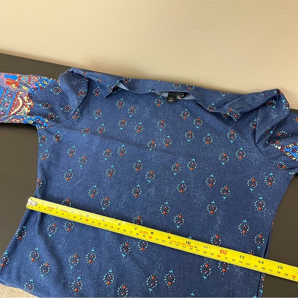 Karin Stevens Multi-Print Half Sleeve Dress - Picture 11 of 13